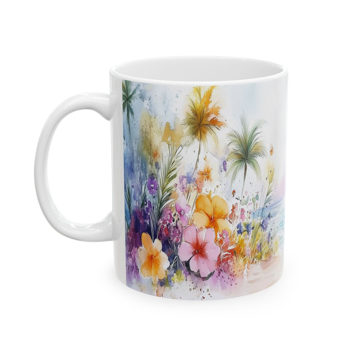 Mug - Tropical Flavor Ceramic Mug (11oz, 15oz)