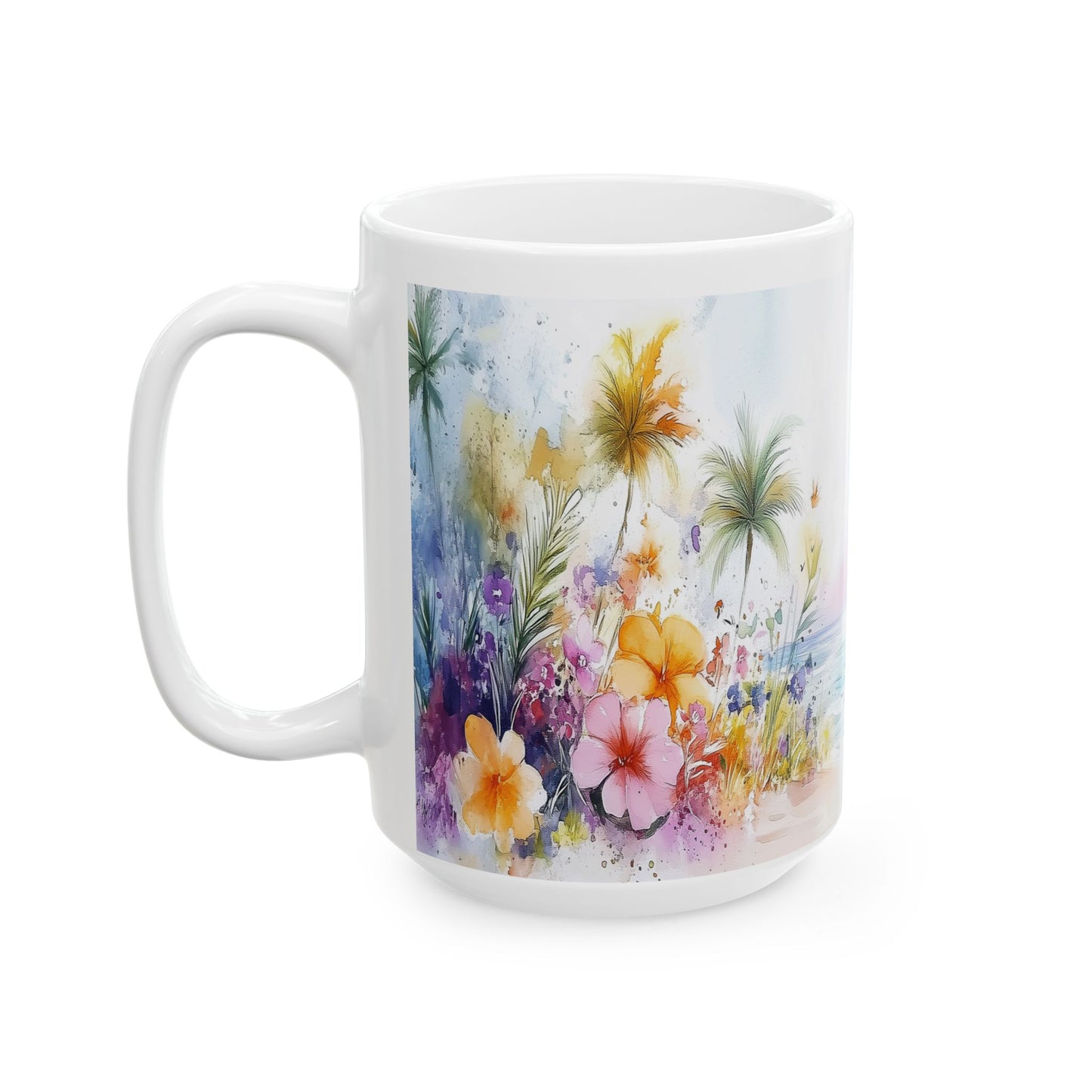 Mug - Tropical Flavor Ceramic Mug (11oz, 15oz)