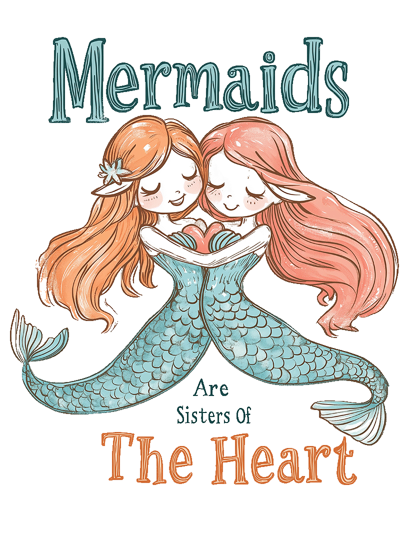Mug - Mermaids Are Sisters Of The Heart - Ceramic (11oz, 15oz)