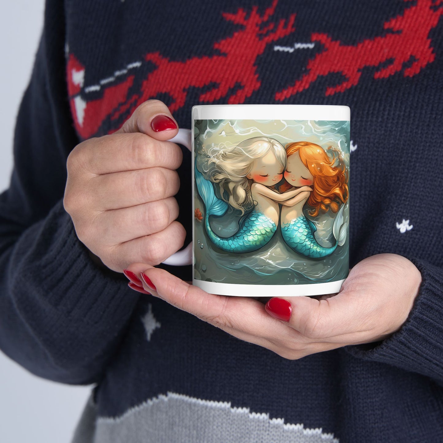 Mug - Mermaids Hugs Are Best Hugs